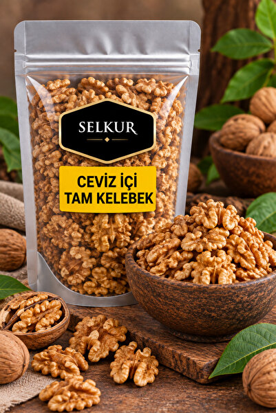 SELKUR Ceviz İçi 1KG -TAM KELEBEK-