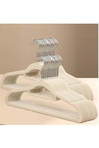 Generic 30 Pieces Anti-Slip Clothes Hanger Suit For Clothing Store Storage Ho...
