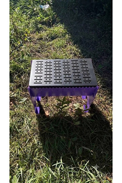 SDF Lazer Taşınabilir Portatif Katlanır Mangal Barbekü Seti - Izgaralı Piknik...