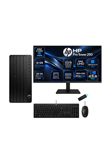 HP Pro Tower 290 G9 Intel Core i5-13500 16 GB DDR4 512 GB SSD Intel UHD Graph...