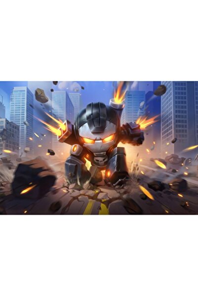 OEM Poster Marvel Snap Punisher War Machine, 61x90 cm, poster4514