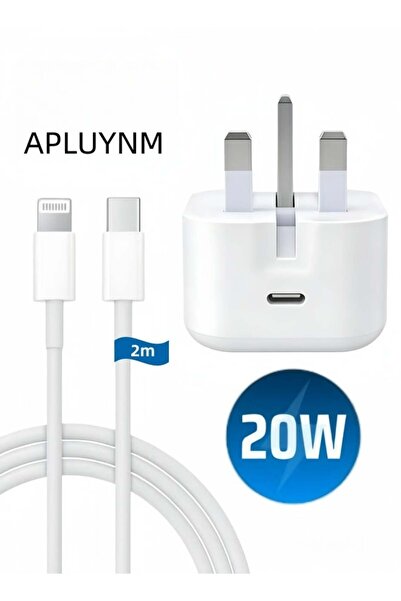 Apluynm iPhone 17 / 16 / 15 Pro Max Charger With USB C Port 30 Watt with 2M i...