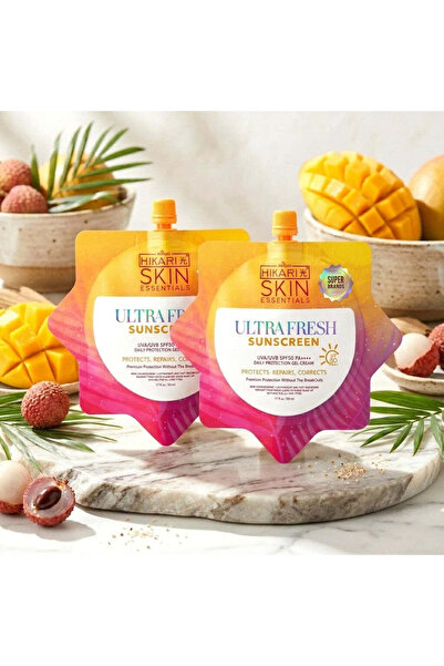 Hikari HikariSkin Essentials UltraFresh Sunscreen SPF 50 PA++++ - 50 ml (Combo)