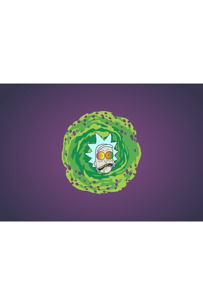 OEM Poster Rick Sanchez Artwork 5k, 61x90 cm, poster4565