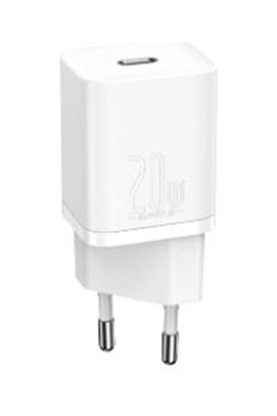 Baseus CCSUP-B02 Super Si QC Beyaz CCSUP-B02 20W Type-C Şarj Cihazı
