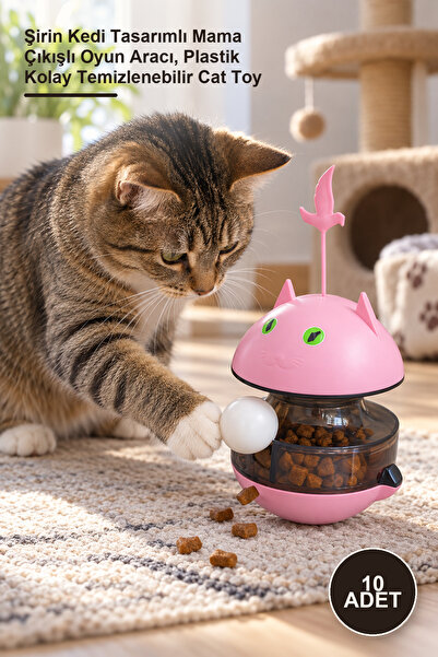 Yenilig 10 Pieces of Mama Award-Winning Hacıyatmaz Cat Toy – Cute Cat Design ...