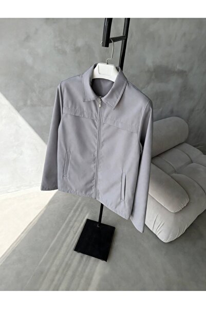 The Hench Men's Lined Zippered Casual Jacket