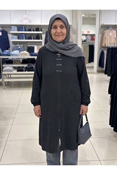 ENSAR GİYİM Zippered High Collar Hijab Cap