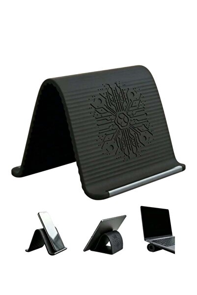 SKT Shiketro Flexible Silicone Aluminum Phone Holder Stand, Bendable Rollable...
