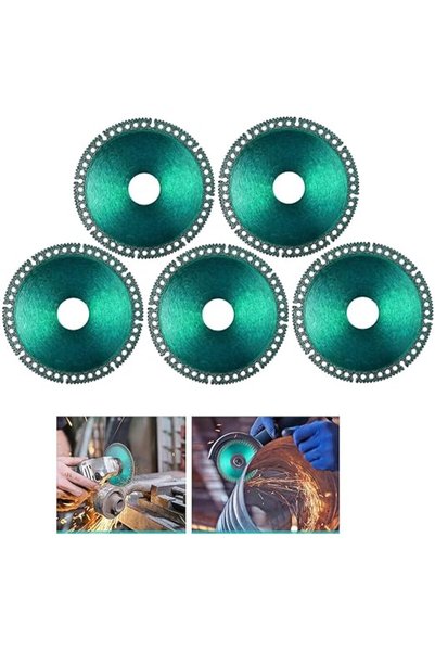 Aputue Angle Grinder Discs, 5 PCS 10cm Cutting Disc for Metal and Wood, Heavy...