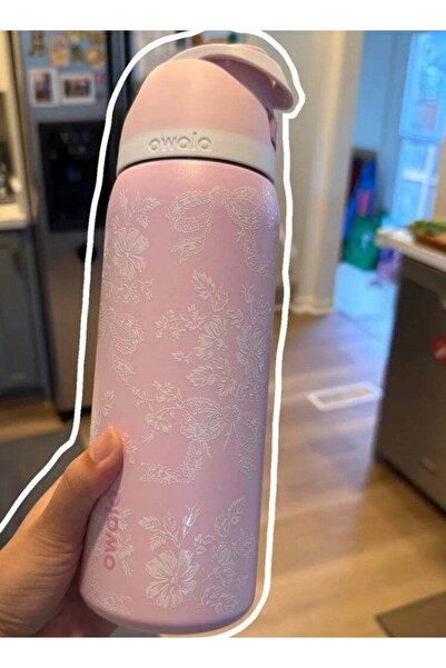 owala FreeSip Insulated Stainless Steel Water Bottle, 32oz – With Straw for S...