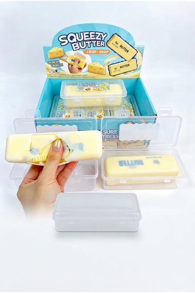 vattara Çıtır Butter Kırılan Butter Mum Kaplı Çıtır Çıtır Kırılan Butter Squısh Dışı Mum Kaplı Yeni Seri Stres Oyuncağı Sukuşi 1 Adet Gönderilecektir