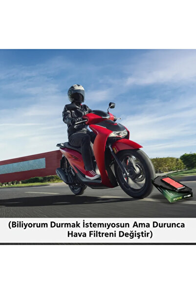 Alkan MB Honda SH 125 Hava Filtresi 2024 ve Sonrası Tüm Modeller Hiflo