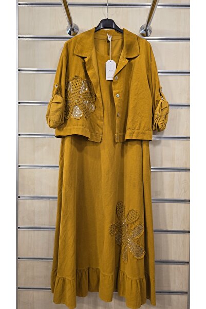 Park Moda Italian Slim Corduroy Dress Jacket Suit