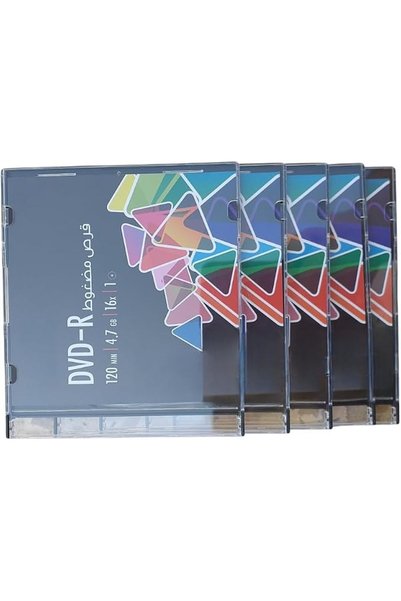 Generic أقراص DVD-R، سعة تخزين 4.7 جيجابايت، سرعة 16X، وقت تسجيل 120 دقيقة، ع...