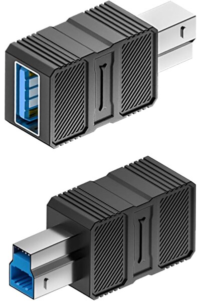 GENERAL 5Gbps USB3.0 B to USB 3.0 Data Connector, 2 PCS, 3.0 Type B Male to T...