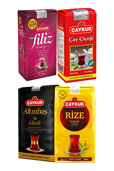 Çaykur Rize Çay Çiçeği Filiz ve Altınbaş 200gr Dökme Çay Paketi