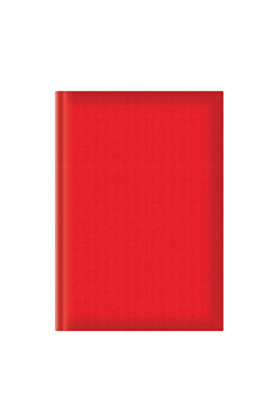 Nobrand Agenda A5, nedatata, hartie offset alb, rosu