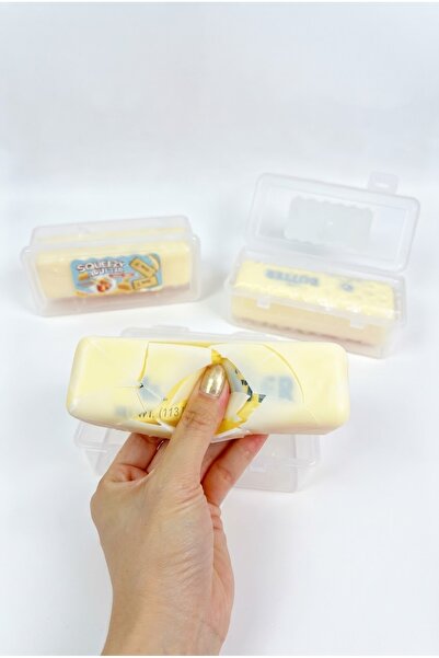 vattara Çıtır Butter Kırılan Butter Mum Kaplı Çıtır Çıtır Kırılan Butter Squısh Dışı Mum Kaplı Yeni Seri Stres Oyuncağı Sukuşi 1 Adet Gönderilecektir