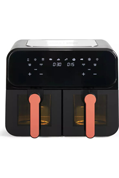 LİVOO Airfryer dublu Doc316 9L 2x4.5L 2400W 7 Programe