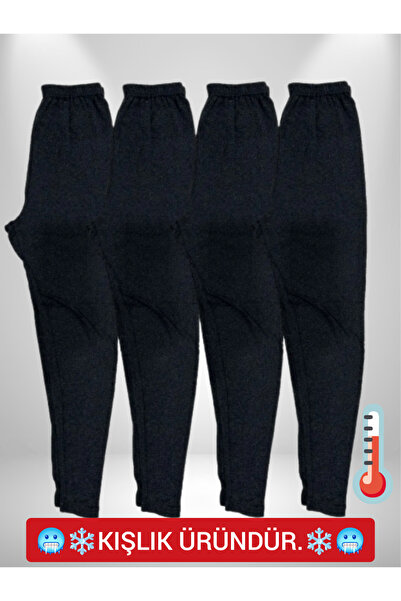 hateks 4 Adet Kışlık İçlik, Pantolon altı içlik, pijama, Rahat giyim standart...