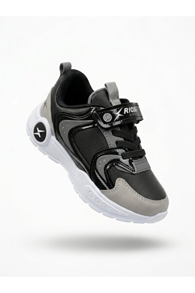 Elit Riox 3591 Black Daily Comfortable Boys' Sports Shoes