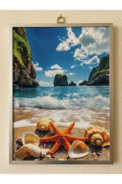 DNZt 5D Diamond Painting 30x40 cm Elmas Mozaik Boncuklu Taşlı Goblen Pano Tab...