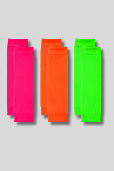 Ada Çorap & İç Giyim Children's 3-Pack Neon Colored Leggings