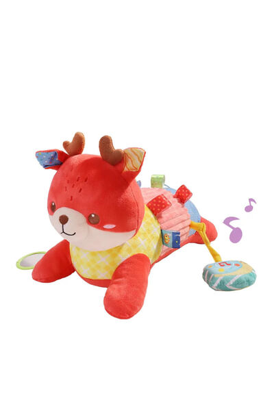 Schulzz Colorful Animal Figure Plush Toy 35 cm Baby Educational and Sensory R...