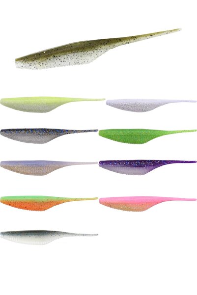 Duo REALIS VERSA PINTAIL 3icnh 7.62cm 10 Adet Silikon Yem F077