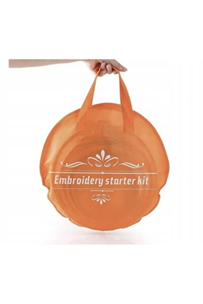 NO BRAND Mulina pentru broderie, culori asortate, 100 de fire + Set de acceso...