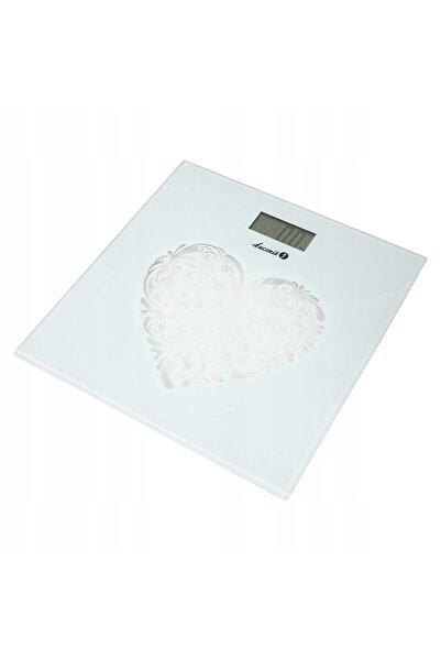 Łucznik Cântar electronic de baie din sticlă 150 KG LCD BS-973 W1
