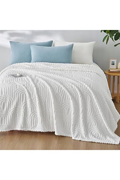 NO BRAND PĂTURĂ DIN FLANEL 127 X 152 CM PENTRU CANAPEĂ PĂTURĂ CALDĂ DIN FLANE...