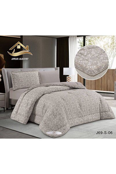 Afkar Albayet Summer Cotton Etheric Sheet 4 Pieces and a Half - Quilted and E...