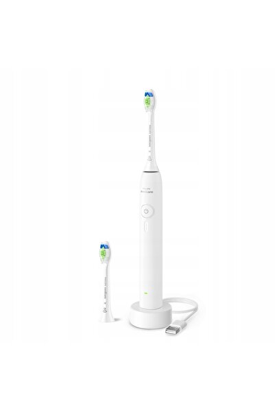 Philips Periuță de dinți sonică Sonicare 3100 albă 2 capete HX4032/21