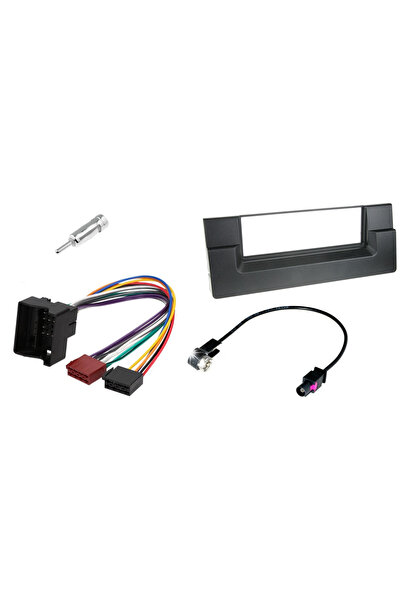 NO BRAND Cadru + adaptor ISO + conector antenă pentru instalare radio - BMW 5...