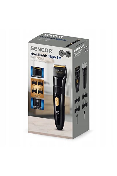 Sencor Aparat de tuns părul și barba pentru bărbați, aparat de ras SHP 8900BK...