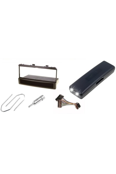 NO BRAND Ramă radio + Cadru + Adaptor ISO Kit de montaj - Ford Mondeo Fiesta ...