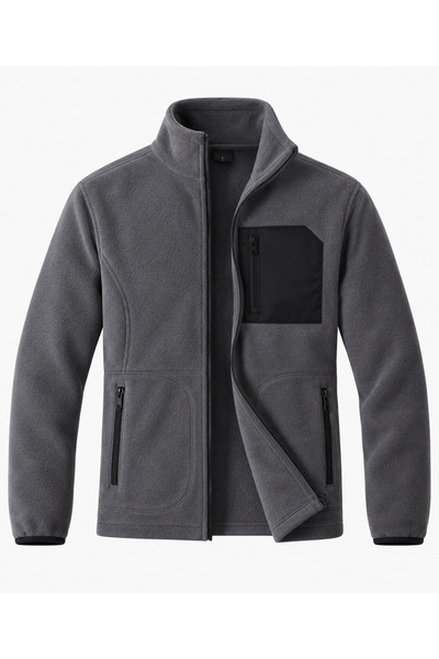 S&T Company Unisex Askeri Polar Ceket Outdoor - Isıyı Tutan Sıcacık Kumaş