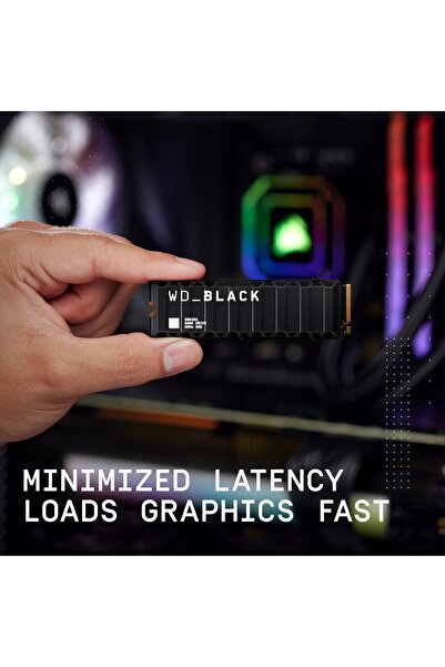 WD WD_BLACK SN850X 4TB NVMe SSD cu Radiator PCIe Gen4