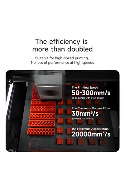 eSun Filament ABS+HS alb rece 1.75mm 1kg bobină de hârtie