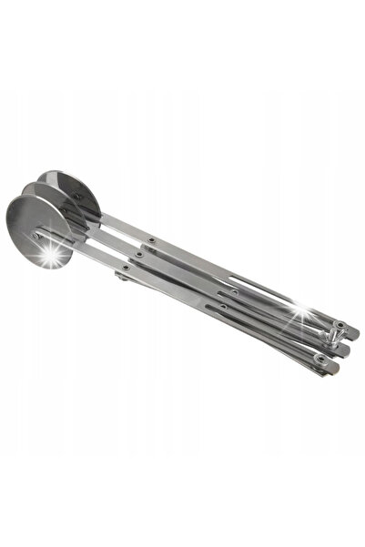 NO BRAND Marcator extensibil, rotiță reglabilă, triplă, cuțit pentru aluat