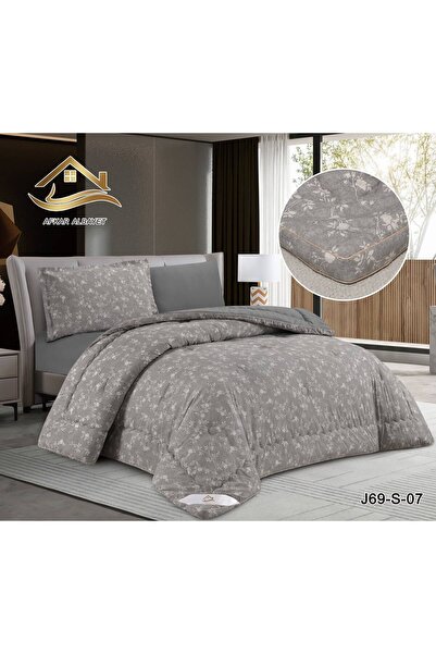 Afkar Albayet Summer Cotton Etheric Sheet 4 Pieces and a Half - Quilted and E...