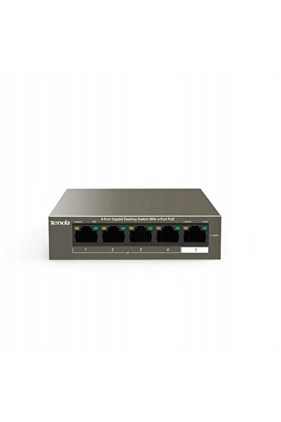Tenda Switch PoE TEG1105P-4-63W 5 x 10/100Mbps