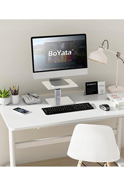 NO BRAND Suport pentru monitor de laptop, reglabil pe înălțime, negru