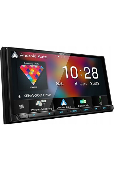 Kenwood DMX8021DABS Radio auto iPhone CarPlay Android Auto Bluetooth