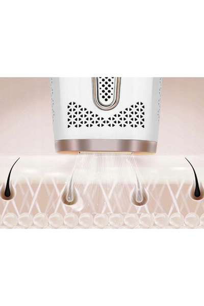 NO BRAND Epilator IPL cu laser, fără contact, fără durere, aparat de îndepărt...