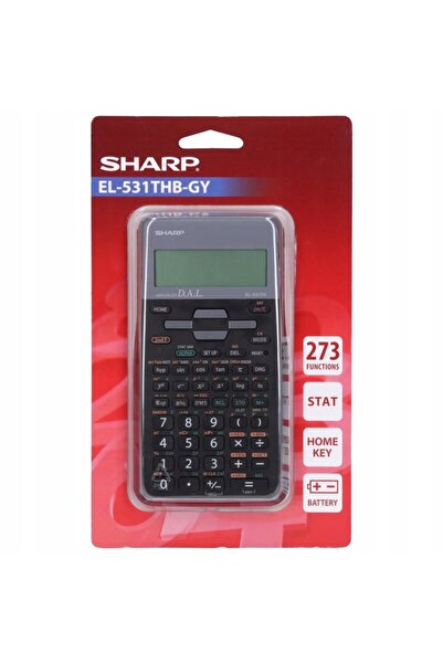 Sharp Calculator școlar științific 273 funcții matematice 10 cifre 2 linii