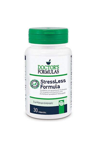 Doctor’s Formulas Φόρμουλες του Γιατρού Φόρμουλα Χωρίς Στρες 30 κάψουλες