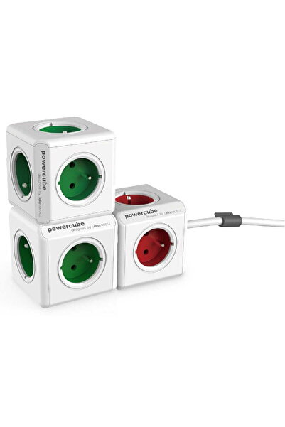 Allocacoc Prelungitor 1.5 PowerCube 4 prize 2xUSB 2.1A 150cm